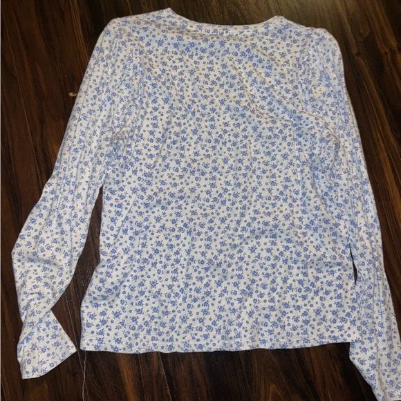 Goldie Blue Floral Shirt - Picture 4 of 4